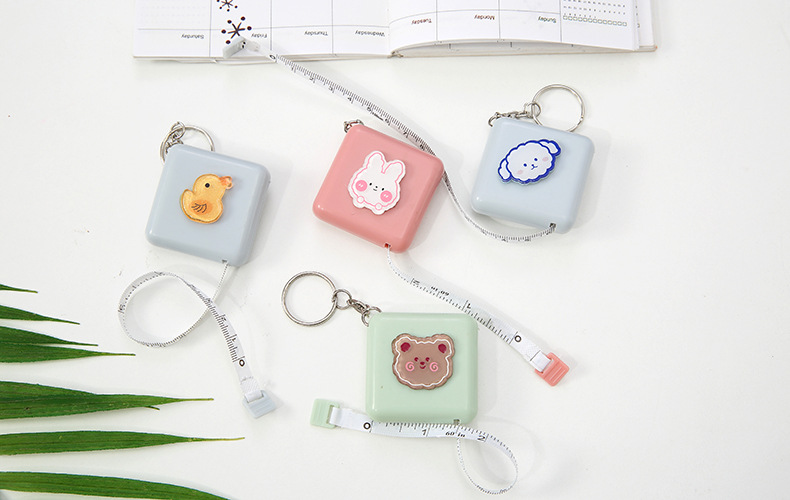 Cute Cartoon Plastic Tape Measure display picture 2