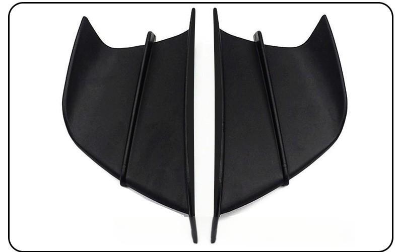 Motorcycle Accessories Modified Side Wind Deflector Racing Wind Wing Universal Deflector Cover Side Wind Spoiler Deflector Wing