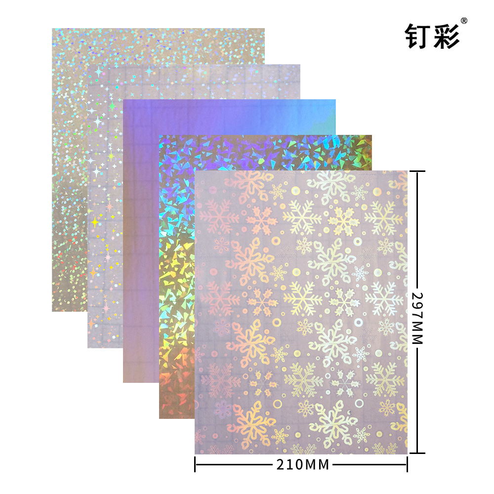 Bopp película protectora punto de tinta láser plano película de laminación en frío A4 autoadhesivo adhesivo láser pegatina foto