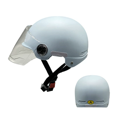 Motosiklet kaskı (dəbilqə) four seasons universal half helmet