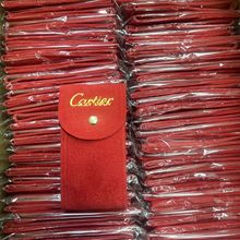 特惠 优质珠粒绒按扣手表袋 机械表套防刮花便携式双面绒腕表布袋