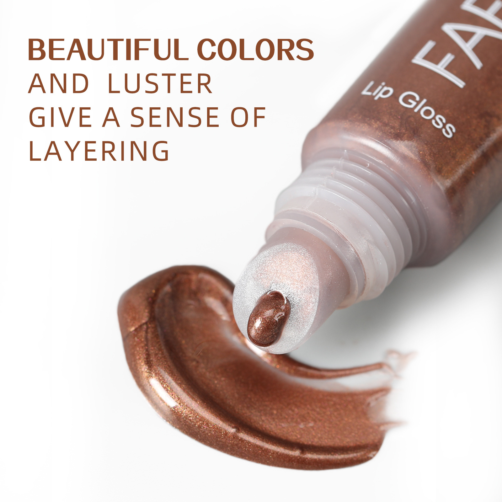 Mirror Liquid Paint Lip Honey Pearlescent Thin Glaze Lip Glaze Moisturizing Lip Lip Gloss Lipstick Makeup Cross Border FAFAMOON_voghion.com