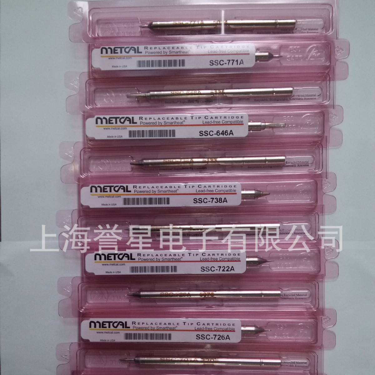 美国METCAL(OKI)凿型烙铁头SSC-646A SSC-746A