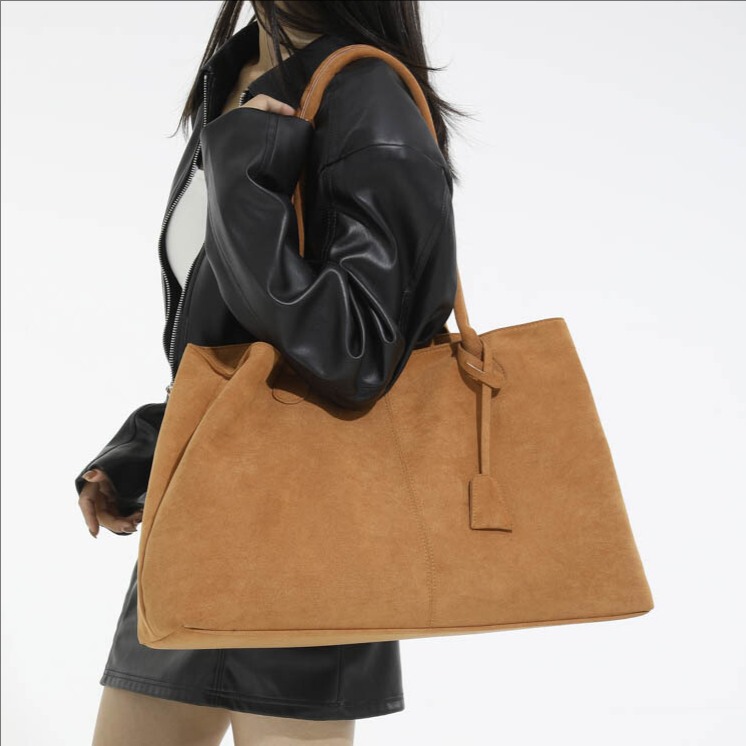 Foreign Trade European and American Style Retro Frosted Tote Bag for Women 2026 Autumn Versatile High-End Commuter Shoulder Underarm Bag Foreign Trade European and American Style Retro Frosted Tote Bag for Women 2026 Autumn Versatile High-End Commuter Shoulder Underarm Bag