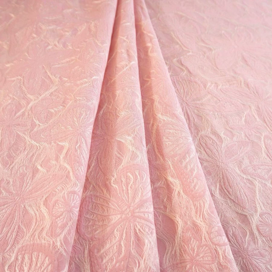 Двухслойная плавающая бабочка пряжа- dyed жаккардовая ткань, имитация Song Dynasty ткани бархата из вискозы и нейлона, трехмерный рельеф жаккардовая ткань