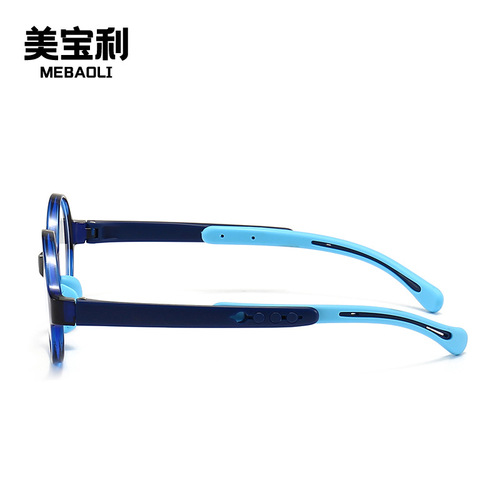 Wholesale Transparent Children's Silicone Eyeglass Frames for Myopia Correction, Student Glasses, Stylish Eyeglass Frames