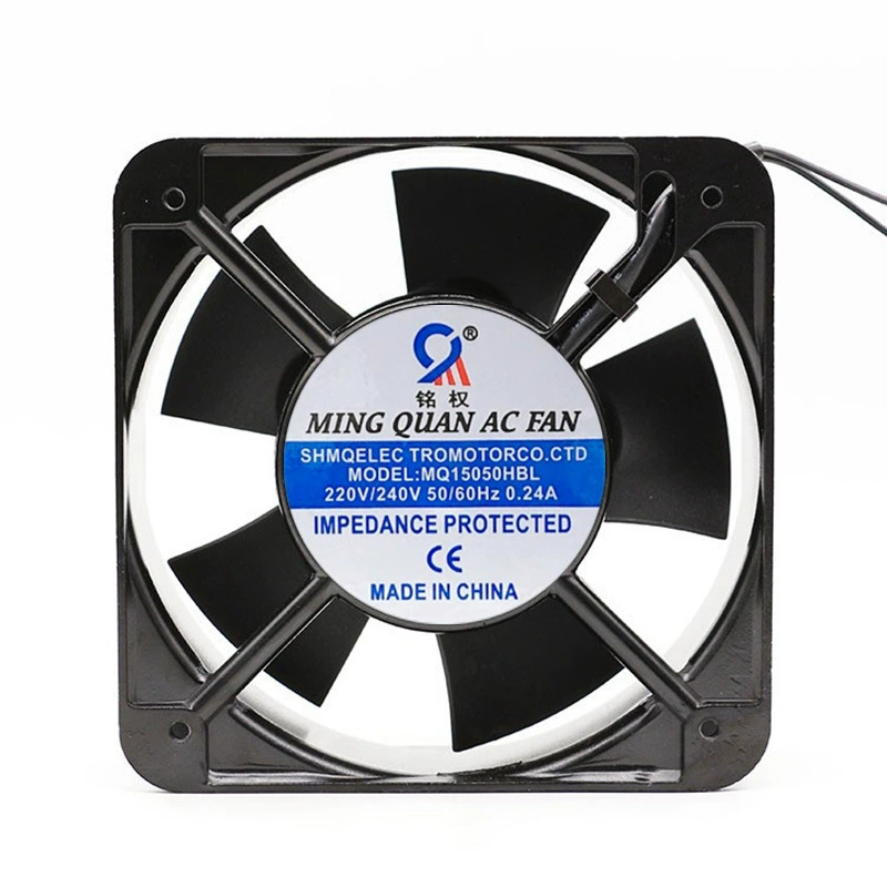 Совершенно новый вентилятор Shanghai Mingquan MQ15050HBL/HSL, 220 В, охлаждающий вентилятор, 15 см, шкаф переменного тока, 0,24 А