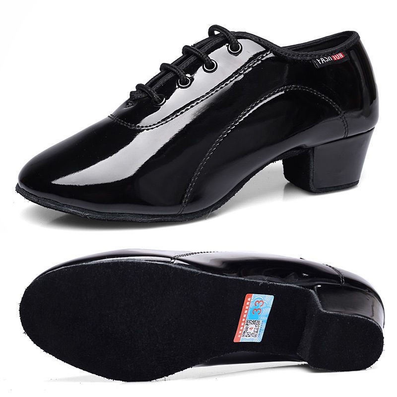 Black pearl leather