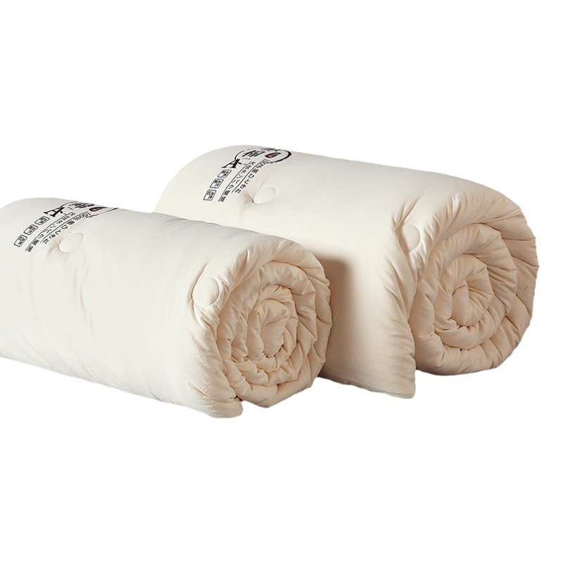 Class a Raw Cotton Soybean Quilt, Thickened Spring and Autumn Quilt, Soybean Fiber Quilt Core, Winter Quilt, Gift Quilt, Direct Shipping for Live Broadcasts