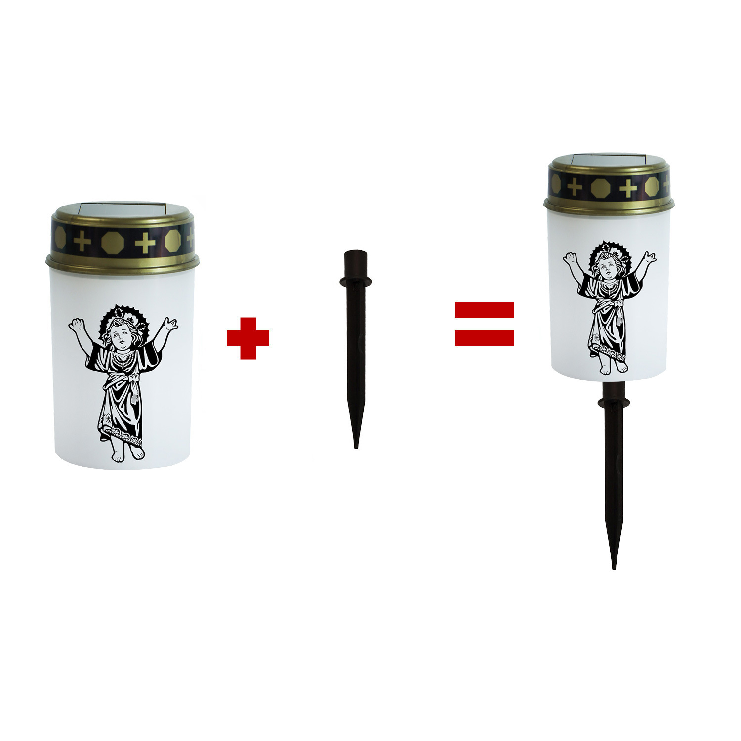 접지 플러그 포함 4(흰색 쉘)