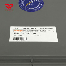 ������AARON600#WING LAMELLA б�ڵ� ��ī��W10*T0.15mm*100m