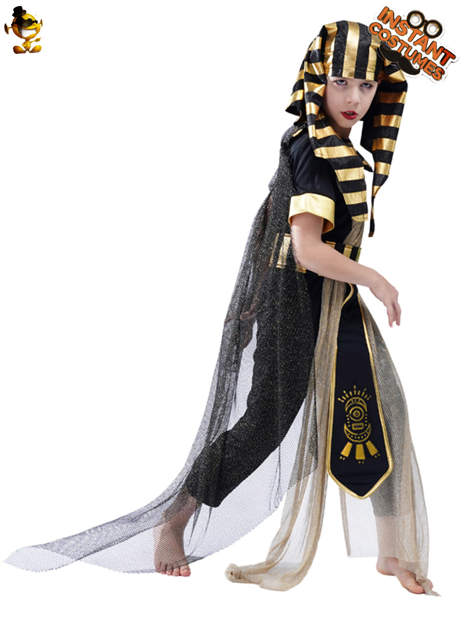 Faraón egipcio Cosplay traje Faraón dominante traje niño etapa rendimiento