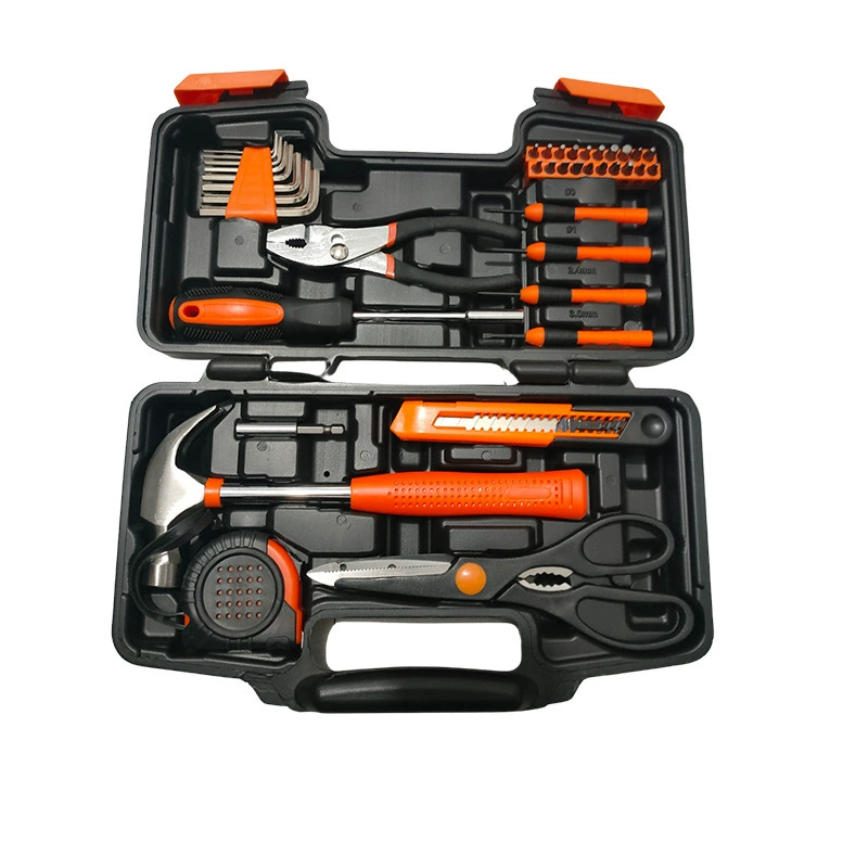 Set, screwdriver, hammer, 129 pieces, tiger