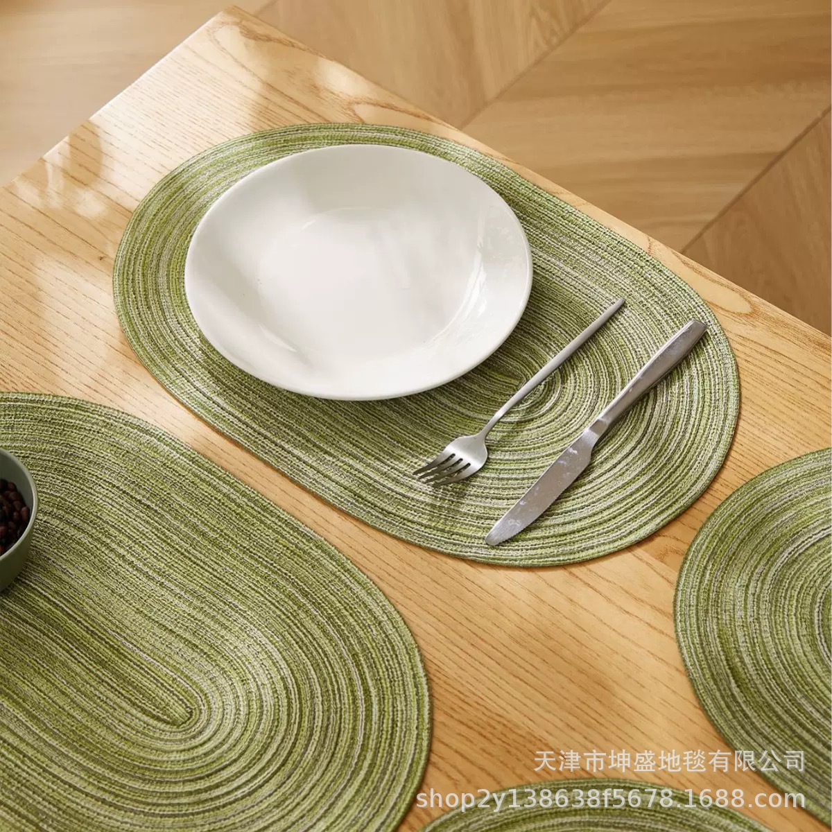 Cross-Border Hot-Selling Diatomaceous Earth Table Mats, Heat-Insulating, Anti-Scalding, High-Temperature Resistant Dish Mats, Household Dirt-Resistant and Easy-To-Clean Dining Mats