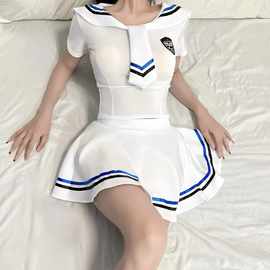 若棠cosplay性感纯欲学院风水手制服女佣JK分体清纯角色扮演