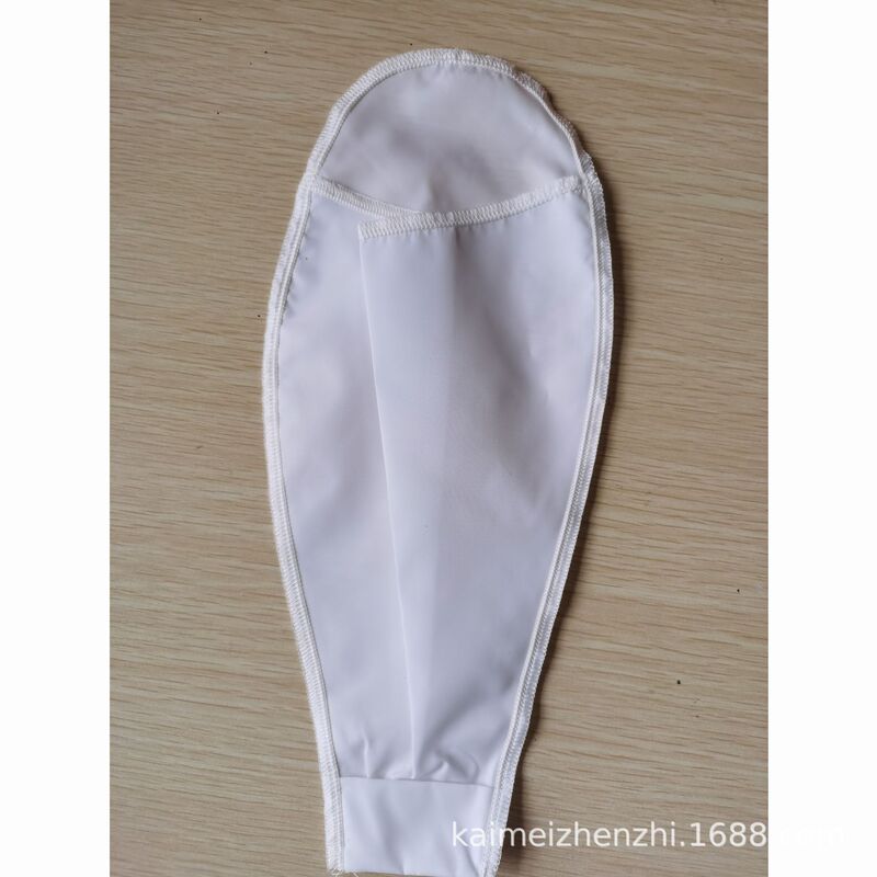 Pure White Compression Elastic Short Sock Sleeves, a Tool to Assist with Wearing Socks