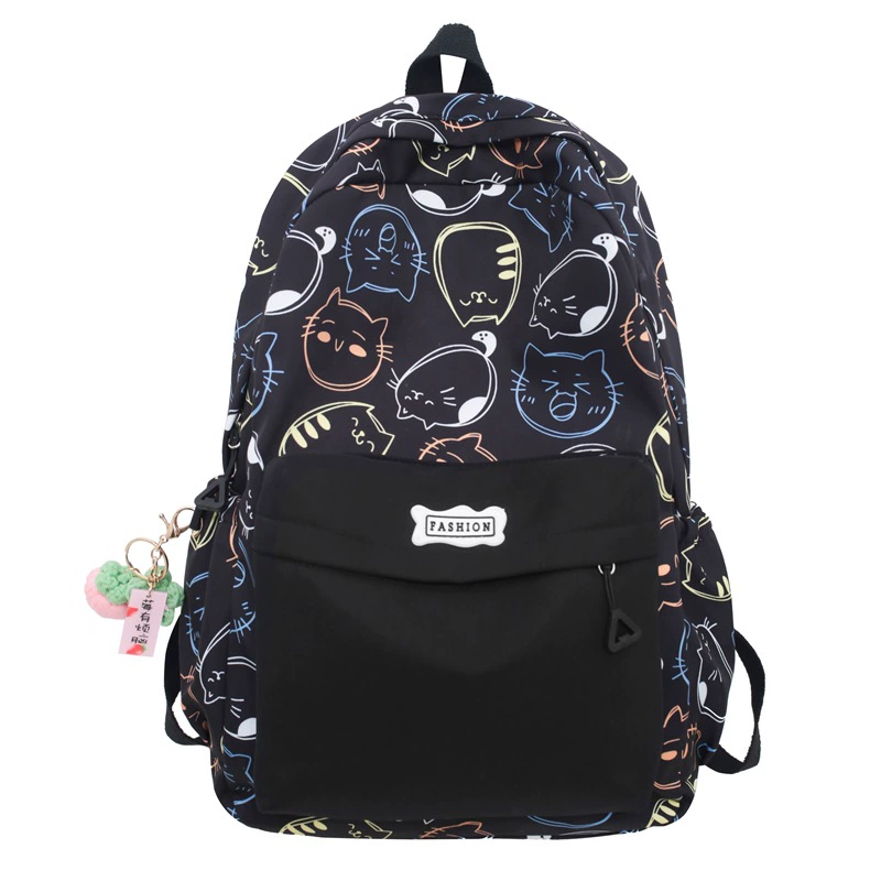 School bag, cute capacious waterproof backpack for leisure for traveling, 2023 collection, wholesale