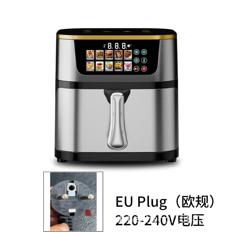 Air fryer空气炸锅10升大容量电烤箱一体机家用智能彩屏跨境专供|undefined