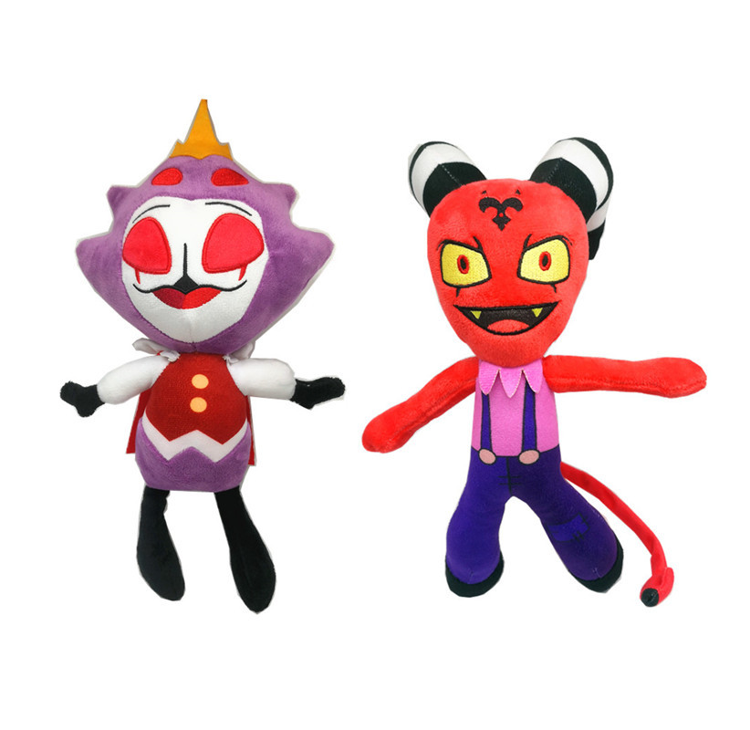 跨境HELLUVA BOSS THE CIRCUS毛绒玩具极恶老大魔公仔比利兹亲王-阿里巴巴