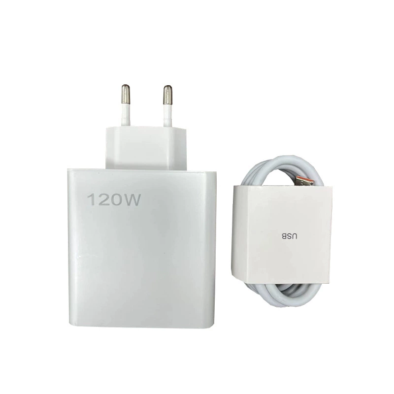 Charger (Xiaomi) 120W EU fast PD adapter — USB-C, multi-watt 33W/67W/120W options