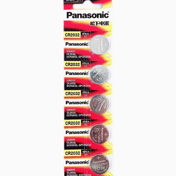 原装 松下CR2032 锂电池 3V 汽车遥控器 电脑主板 电子秤 电池