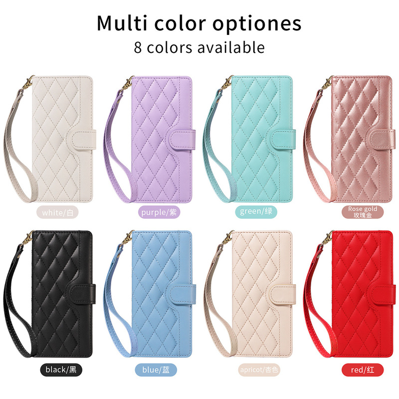 Suitable for Iphone17Pro Max Three-Card Small Shanghe Leather Case Flip Protective Cover Apple 17Pro Card Leather Case