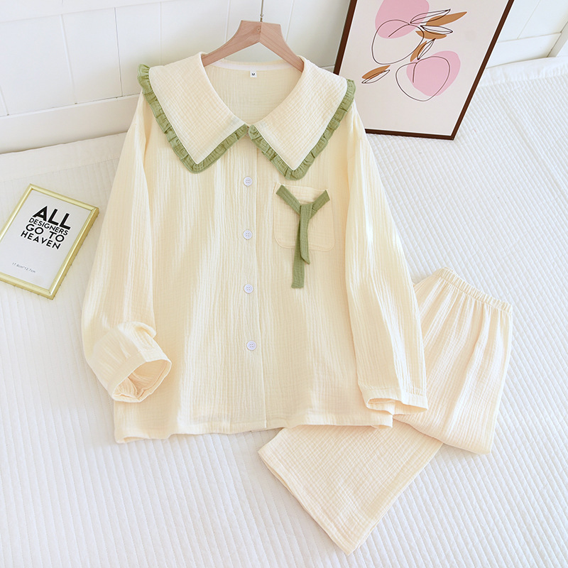 HMMホワイト-ピュアカラークレープドールネック