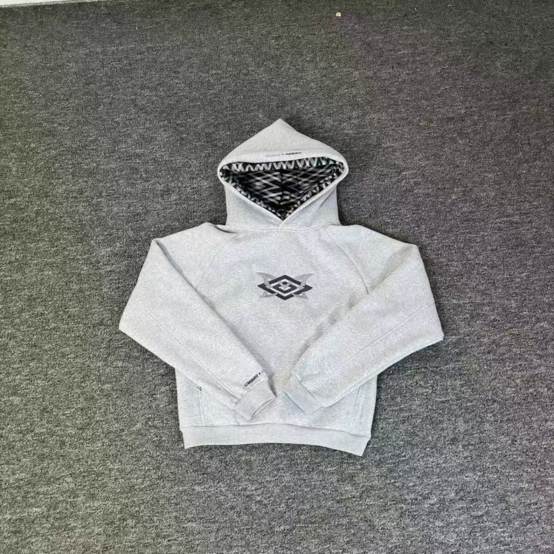 Mertra Umbro Hoodie Embroidered Logo Grey