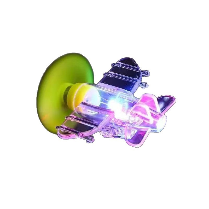 Energía eólica LED lámpara de color energía eólica avión pequeño motocicleta automóvil eléctrico automóvil decoración de automóvil
