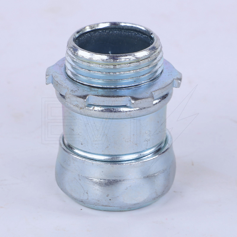 杭州萧山 EMT管接头 铁制美标配件Connector UL认证