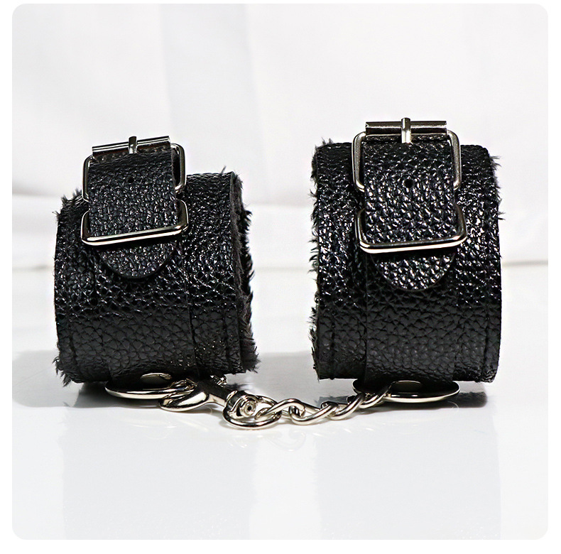 Adult Bondage Kit with Hand and Foot Cuffs, Neck Cuff, Eye Mask and Nipple Clamps — detail image 31