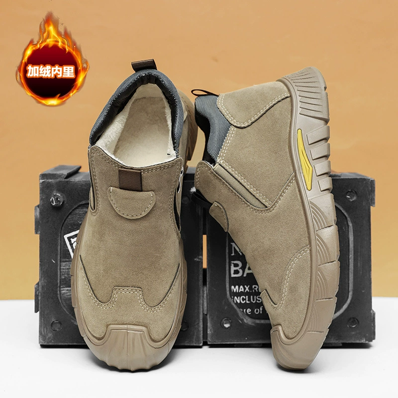 Обувь по страхованию труда Мужская зимняя новая без стальной головки