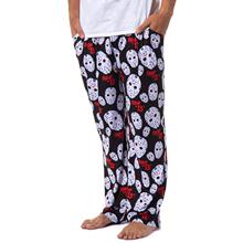 B 64042 Graffiti Print Straight Leg Pants �����Ϳѻ����