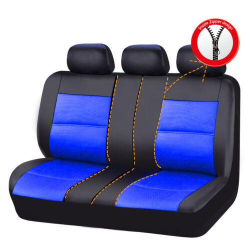 Foreign trade cross-border PU leather Foreign Trade car artificial leather 5-seater car universal arc sandwich stitching leather seat cover