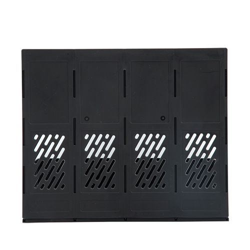 Deli 33777 four-link file frame information rack file column file rack file management rack office supplies