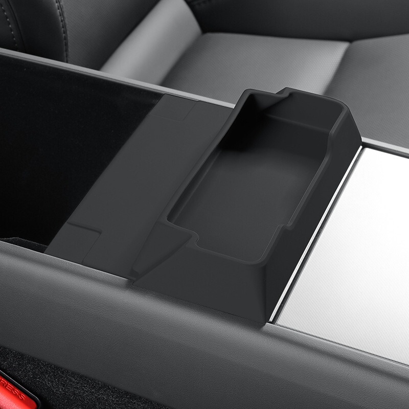 适用特斯拉ModelY/焕新版中控眼镜盒托盘扶手箱储物纳置物配件|undefined