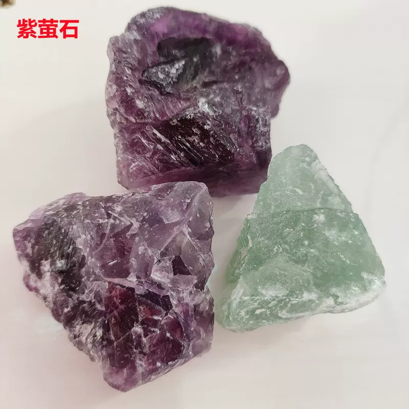 供应萤石颗粒原矿石萤石水晶紫色萤石摆件装饰钢厂冶炼萤石块萤石