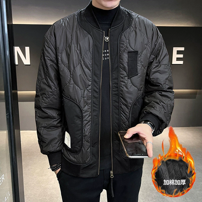 2024 хлопчатобумажная одежда зимняя одежда с вертикальным воротником