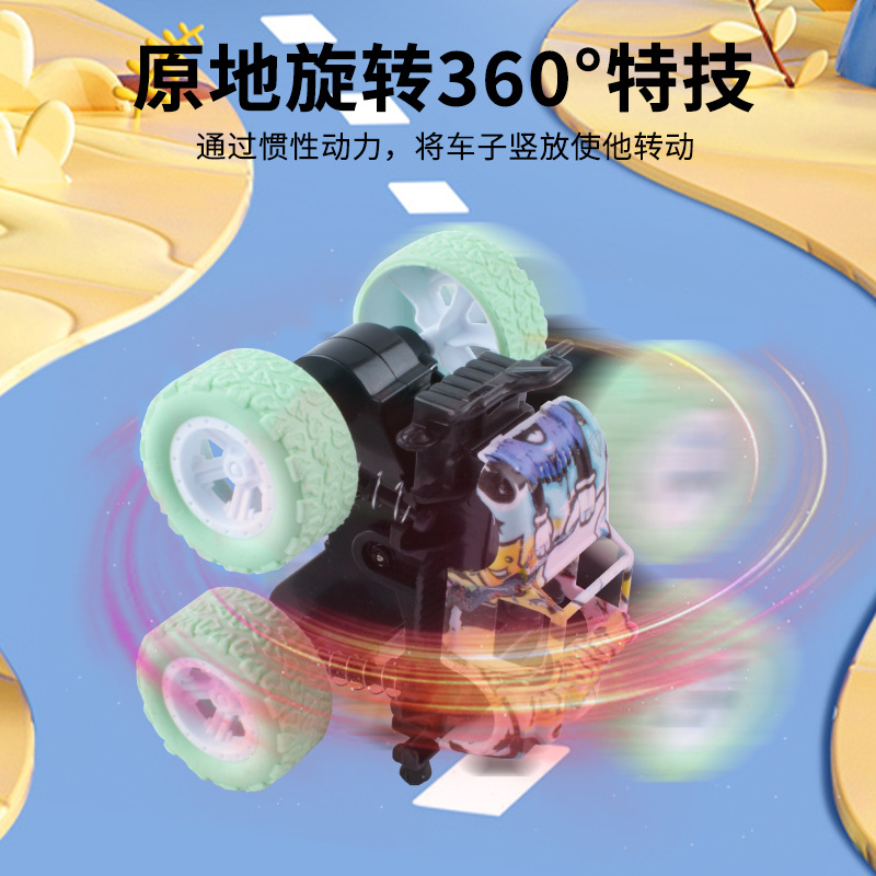 Juguetes para niños cuatro tracción inercia acrobacias modelo de simulación de vehículo todoterreno para niños y niñas caída coche al por mayor