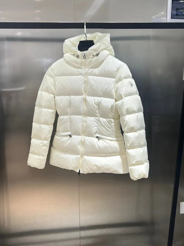 正确版蒙家新款秋冬羽绒服女短款加厚白鸭绒收腰显瘦连帽保暖外套|undefined