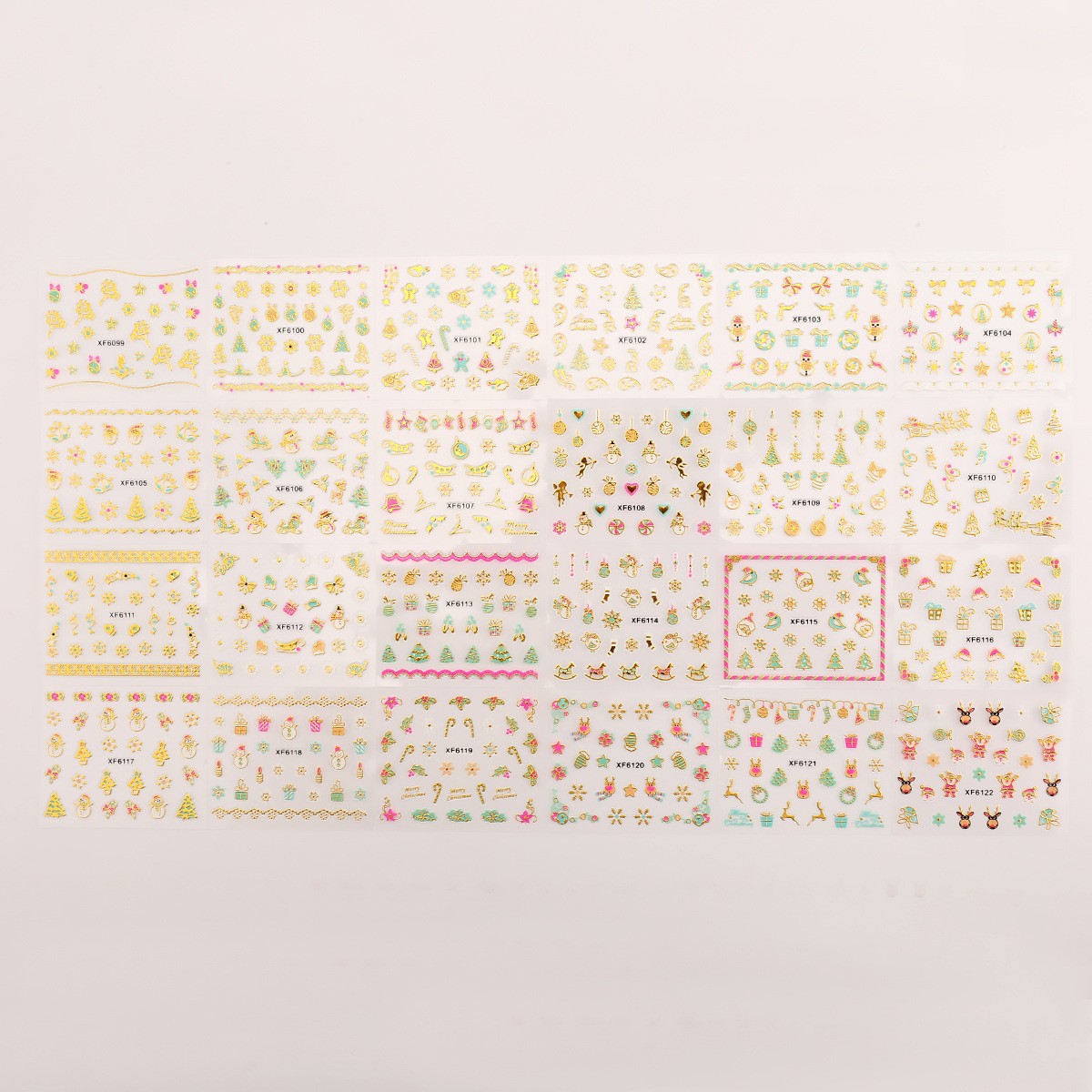 G16 네일아트 스티커 1세트(24매)