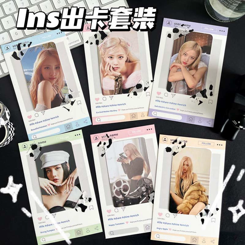 Rins Fengwing Card Упаковка жесткая бумажная карта набор упаковки звездная маленькая карта упаковочный материал задняя карта ногтей ювелирная карта