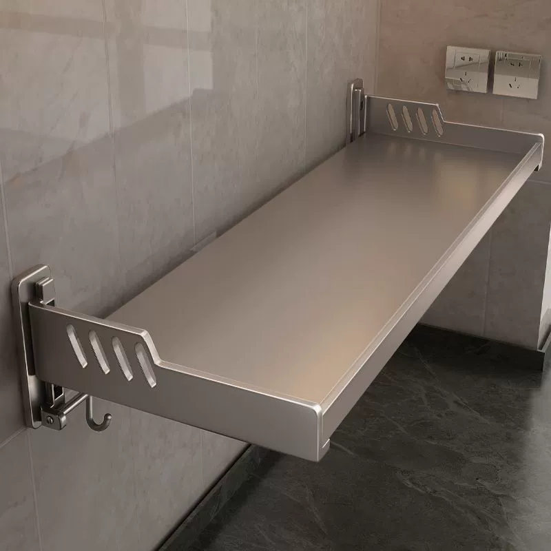 Оружие серые кухонные полки без перфорации настенная приправа рама для приправ