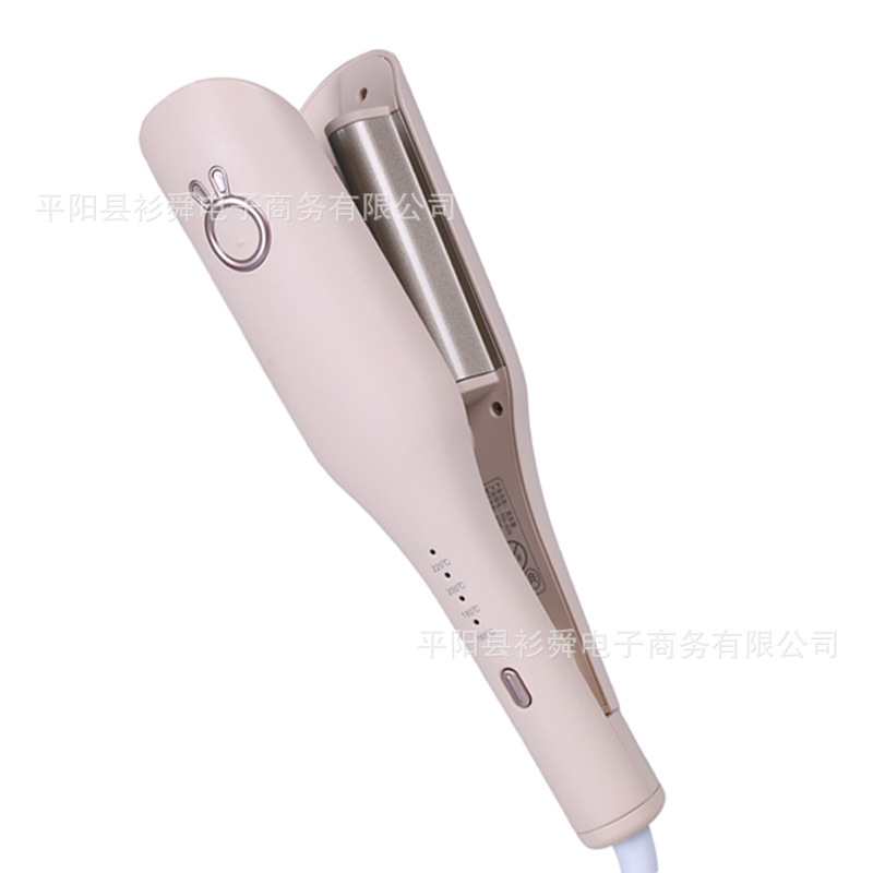 French egg roll head curling stick water ripple egg roll stick 32mm curly hair artifact wool large roll splint cross-border