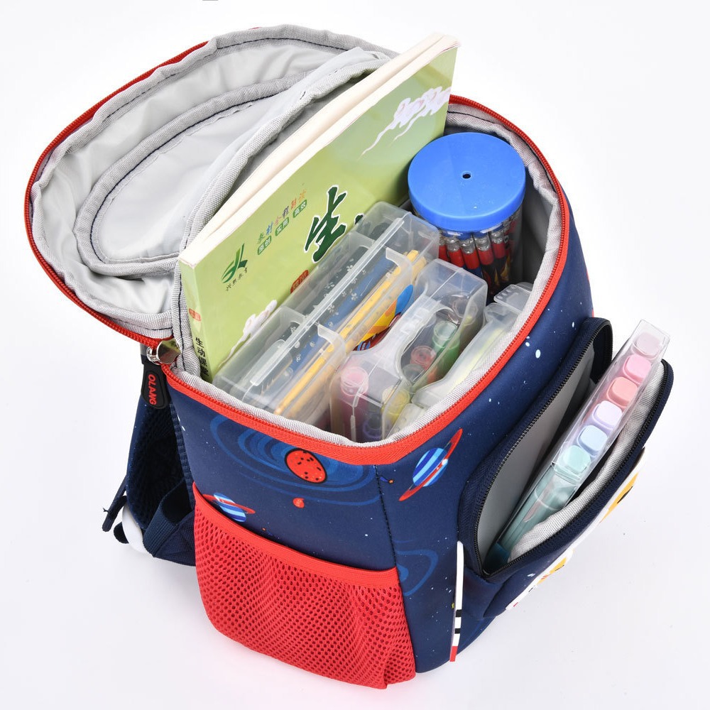 Kindergarten schoolbag mochila de las niñas bolsa de conejito de dibujos animados lindo anti-perdido 3-6 años de edad casual bolso de los niños 5