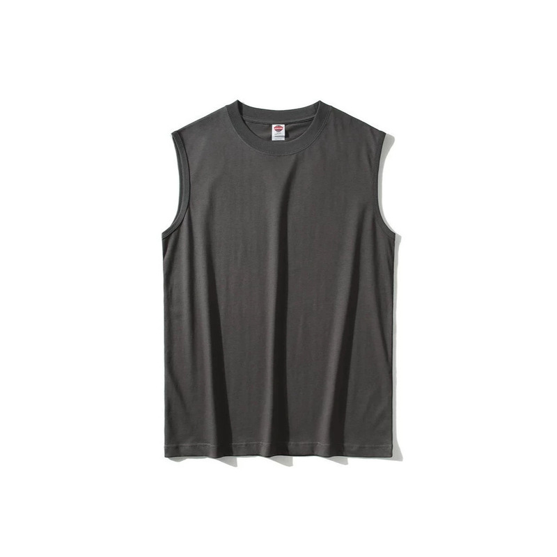 220g Pure Cotton Japanese-Style Sleeveless T-Shirt Vest Sports Tank Top (No Individual Packaging) 220g Pure Cotton Japanese-Style Sleeveless T-Shirt Vest Sports Tank Top (No Individual Packaging)
