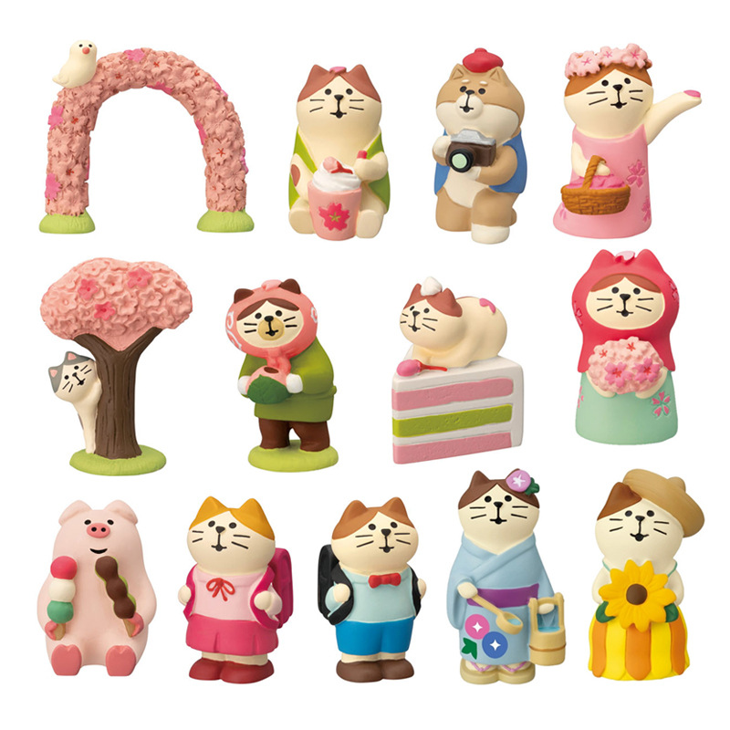 ZAKKA 가든 카페 창조적 인 마이크로 풍경 매칭 슈팅 소품 일본 식료품 공예 데스크탑 장식품