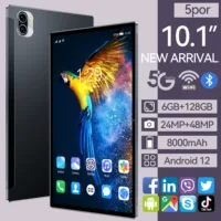 Планшет‑ноутбук 10 дюймов Android, лёгкий 0,3 кг, в цветах белый/чёрный/жёлтый