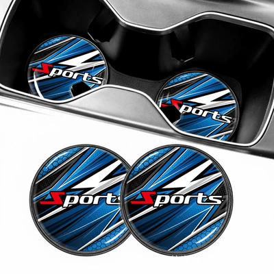 Cross-border best-selling carbon fiber: Anti-slip mat - sports-deep-sea-blade-2pcsset-white-bagged