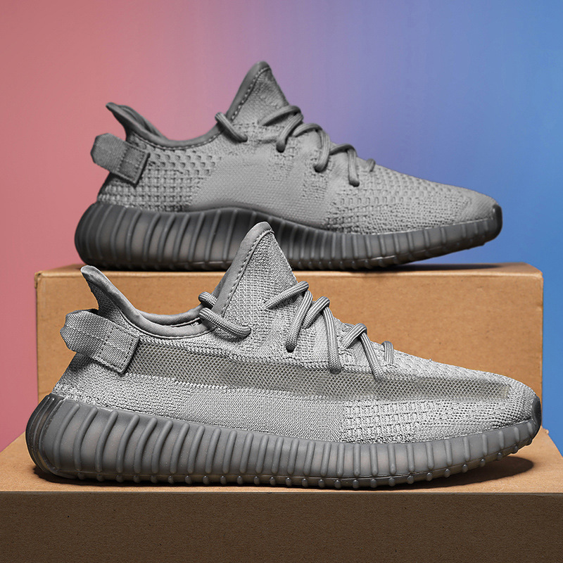 plus size Ins Mesh Shoes Grey 350 Coconut Shoes Men and Women Couple Students Soft Bottom Running Breathable Casual Sports Shoes plus size Ins Mesh Shoes Grey 350 Coconut Shoes Men and Women Couple Students Soft Bottom Running Breathable Casual Sports Shoes